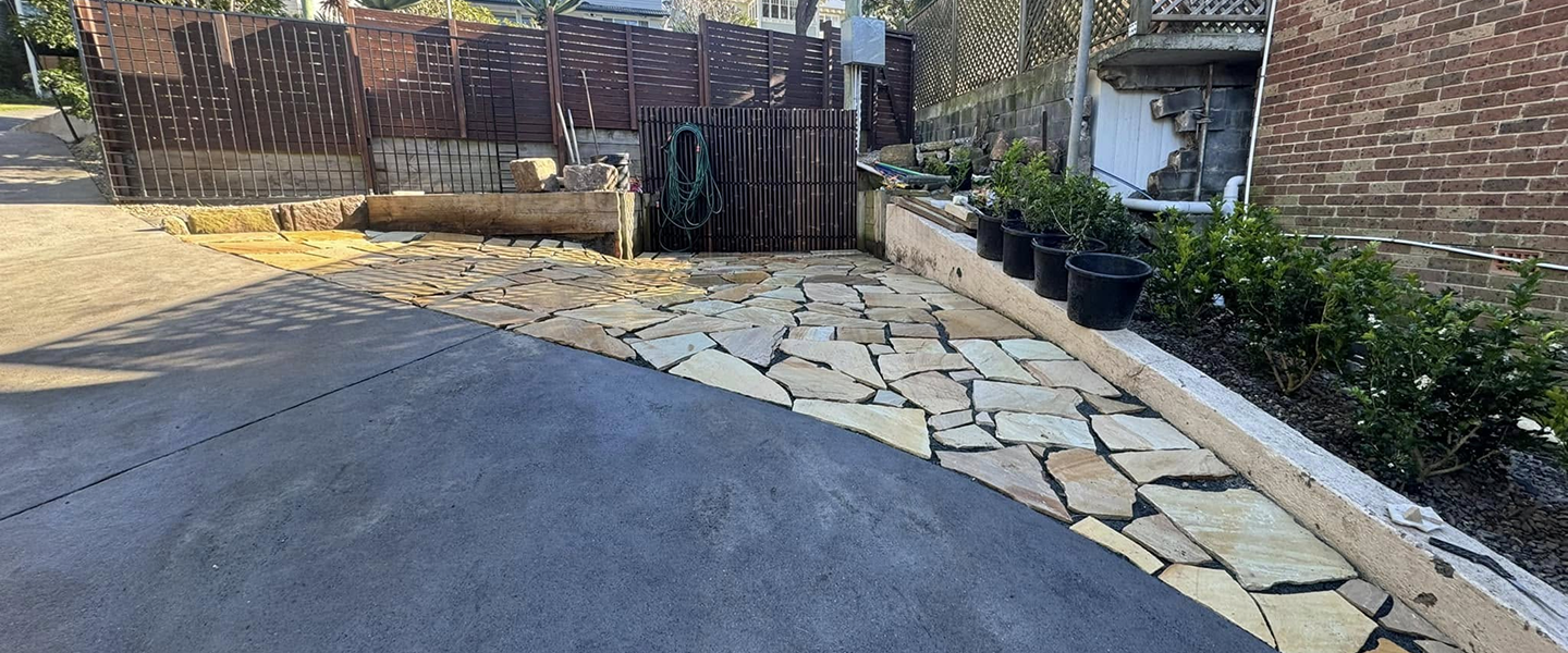 Paradisse Landscaping — paving and hardscape